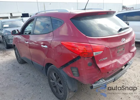 2011 Hyundai Tucson Limited from USA, damaged, VIN KM8JU3AC0BU204663